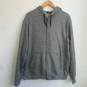 Gray H&M Zipper men’s hoodie
